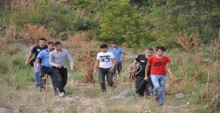 Yamaçta Mahsur Kalan Genci İtfaiye Kurtardı