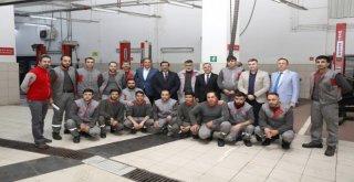 Başkan Atilladan Otomotiv Firmalarına Ziyaret