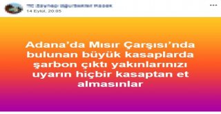 Şarbon Söylentilerine Mangallı Tepki