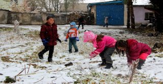 Doğu Anadoluda Kar Yağışı Etkili Oldu