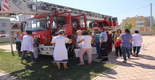 İtfaiyeden Engelli Öğrencilere Eğitim