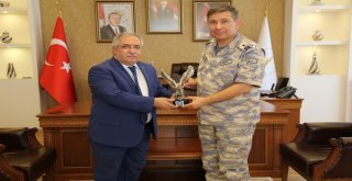 Tuğgeneral Tatkandan Nayir Ve Saraçoğluna Veda Ziyareti