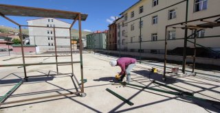 Park Ve Spor Tesislerinin Yapımı Başladı