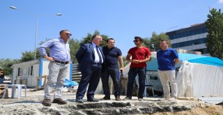 Salihlinin Köprülü Kavşağı Yükseliyor