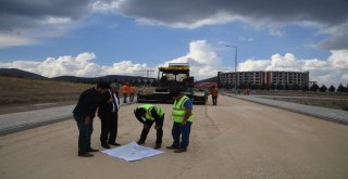 Çünür Yenişehirde Asfalt Çalışmaları Devam Ediyor