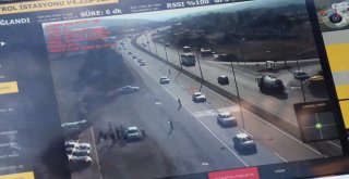 Emniyet Ekiplerinden Dronelu Trafik Denetimi