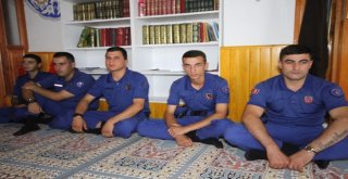 Vefat Eden Karakol Komutanı Ve Şehitlere Mevlit Okutuldu