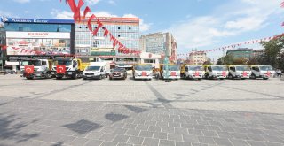 Gaziosmanpaşaya 11 Yeni Hizmet Aracı