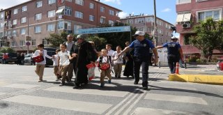 Eyüpsultan Zabıta Ekiplerinden Okul Önlerinde Uygulama