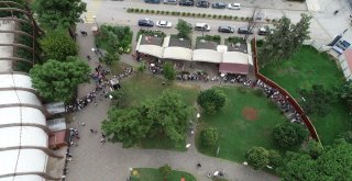 Orduda Teleferik Kuyruğu