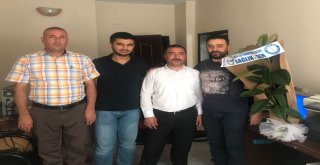 Sağlık-Sen Yöneticilerinden Gazetecilere Ziyaret