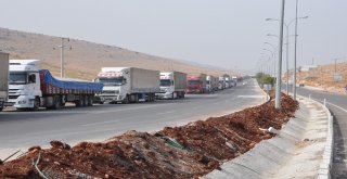 Cilvegözü Gümrük Kapısında Tır Yoğunluğu