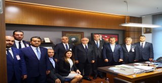 Eso Yöneticileri Eskişehir Milletvekilleri İle Görüştü