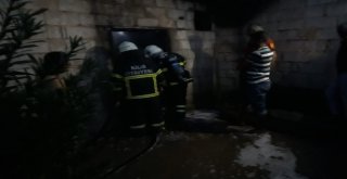 Elbeylide Suriyeli Ailenin Evi Yandı