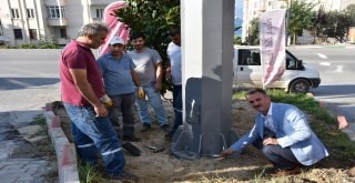 İzinsiz Baz İstasyonunu Başkan Kendi Elleriyle Söktü