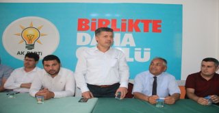 Manisa Ak Parti Milletvekili Mehmet Ali Özkandan Teşekkür Ziyareti