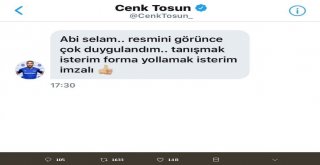 Beşiktaşın Eski Yıldızı Cenk Tosun O Taraftara Duyarsız Kalmadı