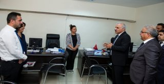 Vali Zorluoğlundan Kamu Kurumlarına Ziyaret