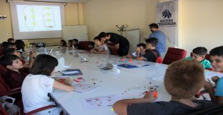 Lab Erciyes Çocuk Atölyesinde Çocuklar Eğlenirken Öğrendi