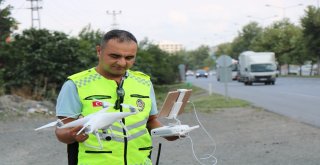 Bayram Öncesi Yollarda Drone İle Uygulama