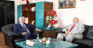 Müftü Çetinden Başkan Başsoya Ziyaret
