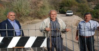 Demir Kapı İle Kapatılarak Kilit Vurulan Köy Yolu Ulaşıma Açıldı