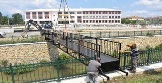 Karaca Deresine Köprü Konuldu