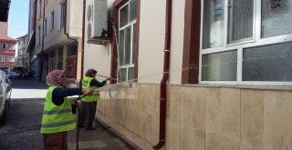 Beyşehirde Camilerde Bayram Öncesi Temizlik Mesaisi