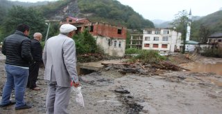Trabzonun Araklı İlçesinde Yaşanan Selin Boyutu Gün Aydınlanınca Ortaya Çıktı