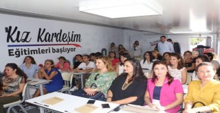 Başkan Kayalı, ‘Kız Kardeşim Projesi Eğitim Tırını Ziyaret Etti