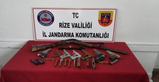 Rizede Uyuşturucu Ve Silah Operasyonu: 10 Gözaltı