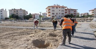 Beypazarında Parklara Bakım Ve Onarım