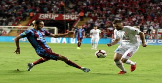 Spor Toto Süper Lig: Antalyaspor: 1 - Trabzonspor: 1 (İlk Yarı)