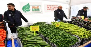 Başkentte Halk Sebzeye Yoğun İlgi