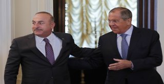 Bakan Çavuşoğlu Ve Lavrov Ortak Basın Toplantısı Düzenledi