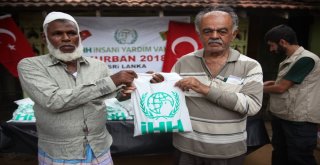Türk Yardımseverlerin Kurban Yardımı Sri Lankada 50 Bin Müslümana Ulaştı
