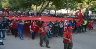 Kastamonuda 105 Kilometrelik Atatürk Ve İstiklal Yolu Yürüyüşü Sona Erdi