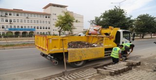 Meski Izgara Ve Kanal Temizlik Çalışmalarını Sürdürüyor