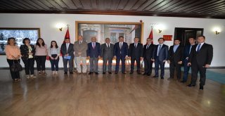 Boluya Gelen Fao Azerbaycan Şubesi Çalışanları Vali Baruşu Ziyaret Etti