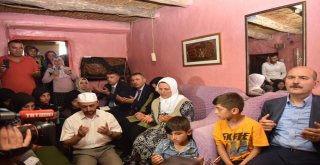 Bakan Soyludan, İnfaz Edilen Bakkalın Ailesine Taziye Ziyareti