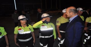 Bakan Soylu, Afyonkarahisarda Trafik Uygulamasına Katıldı
