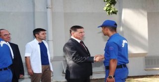 Vali Ercan Topaca, İl Jandarma Komutanlığında Bayramlaşma Programına Katıldı