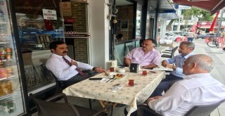 Belediye Başkanı Bahçeci, Vatandaş Ve Esnafla Projeleri Değerlendiriyor