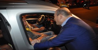 Bakan Soylu, Afyonkarahisarda Trafik Uygulamasına Katıldı