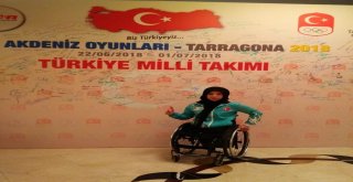 Engelli Atlet Zübeyde Süpürgeci Akdeniz Oyunlarında Türkiyeyi Temsil Edecek