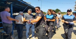 Bursa Polisinden Hayvan Pazarı Çıkarması