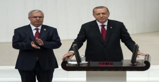 Cumhurbaşkanı Erdoğan Tbmmde Yemin Etti