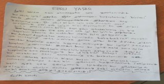 Minik Kız Okul İçin Mektup Yazdı, Ebru Yaşar Gülseven Ağladı