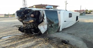 Malatyaspor Taraftarı Dönüş Yolunda Kaza Yaptı: 1 Ağır Yaralı