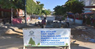 Nazilli Belediyesi Üst Yapı Çalışmalarını Sürdürüyor